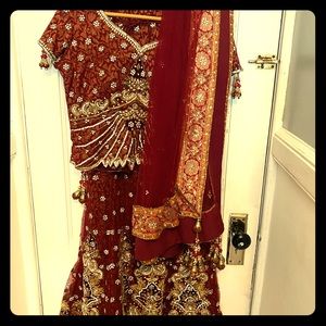 Indian evening gown